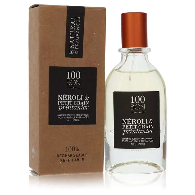 100 Bon Neroli & Petit Grain Printanier by 100 Bon Concentree De Parfum Spray (Unisex Refillable) for Men