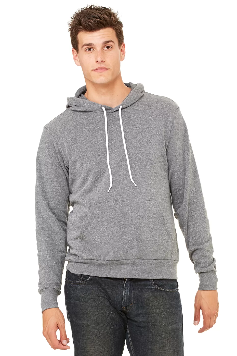 Bella + Canvas 3719 Unisex Sponge Fleece Pullover Hoodie