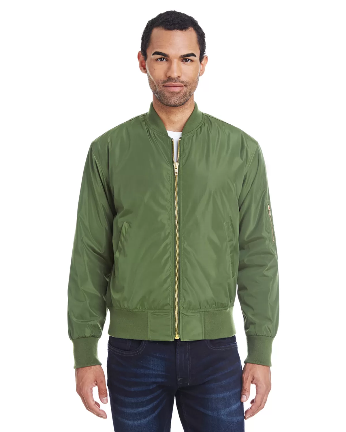 Threadfast 395J Unisex Bomber Jacket