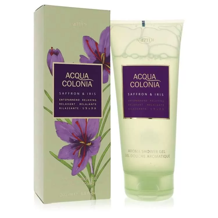 4711 Acqua Colonia Saffron & Iris by 4711 Shower Gel for Women