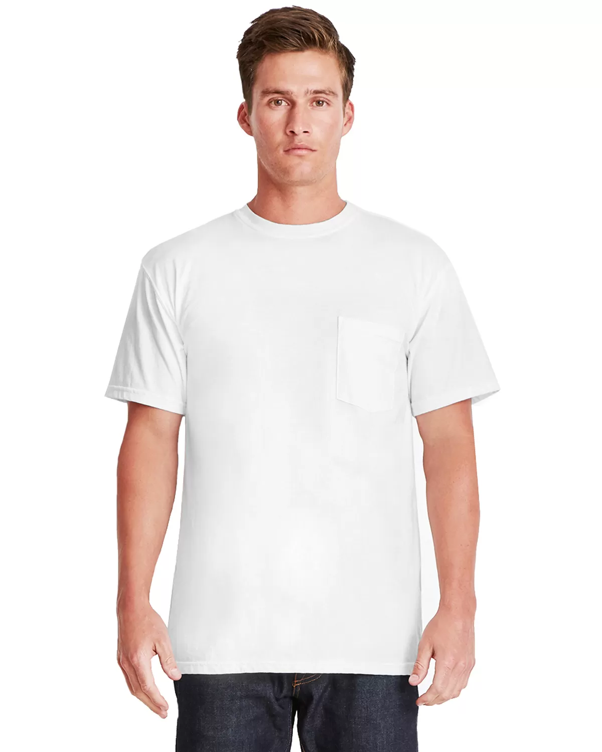 Next Level 7415S Adult Power Pocket T-Shirt