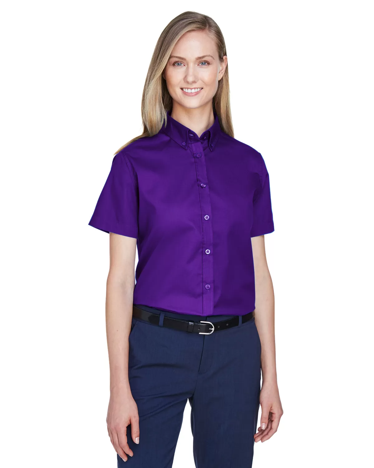 Ash City - Core 365 78194 Ladies' Optimum Short-Sleeve Twill Shirt