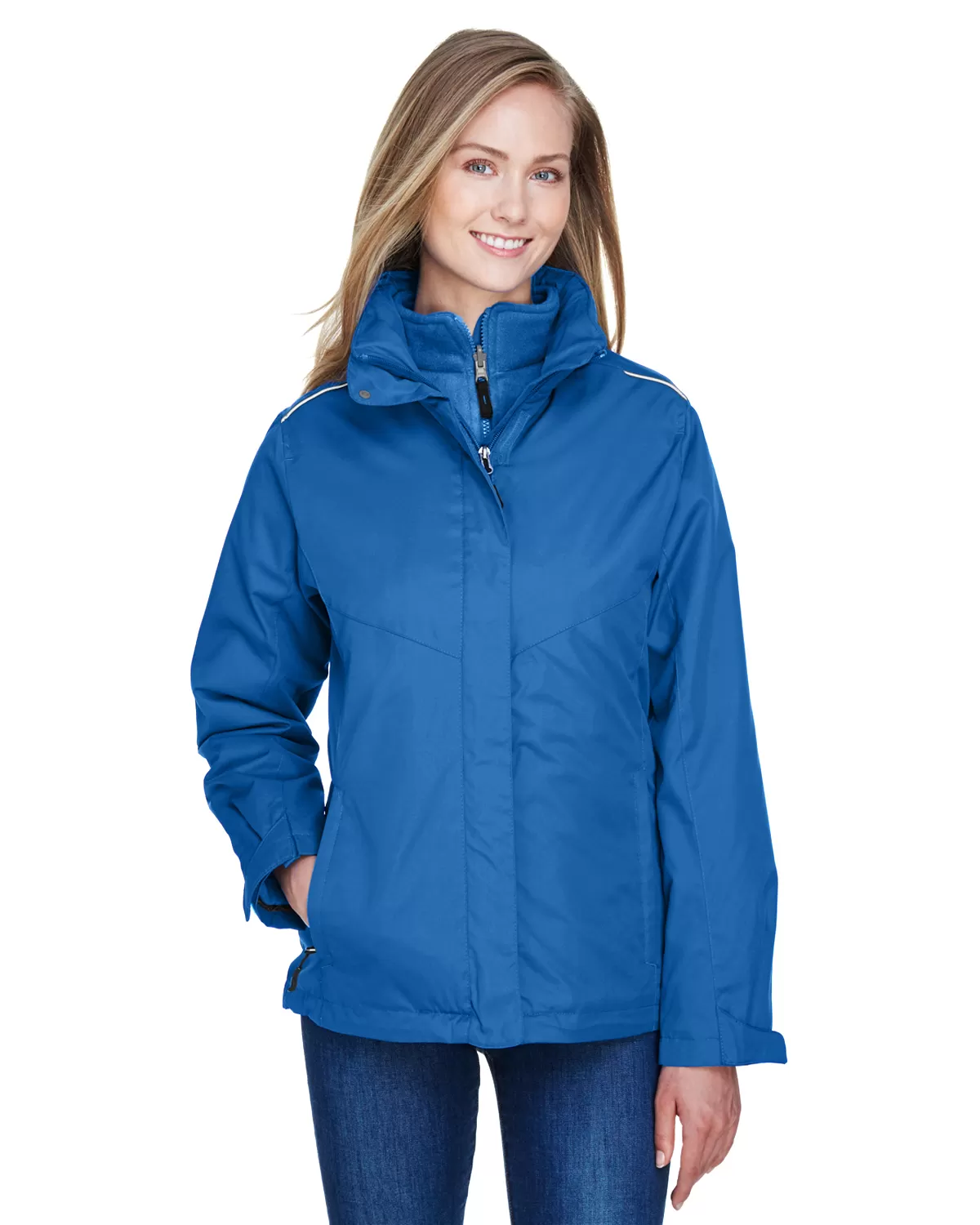 Ash City - Core 365 78205 Ladies' Region 3-in-1 Jacket with Fleece Liner