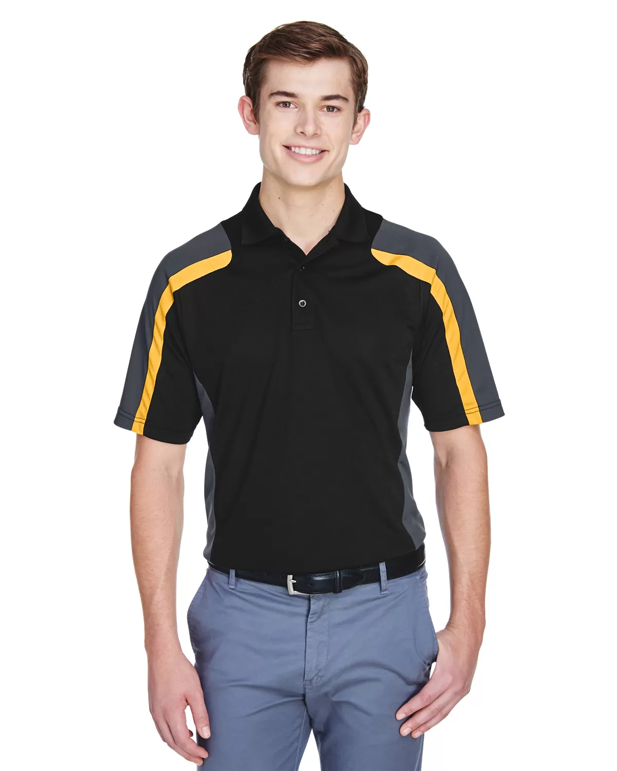 Ash City - Extreme 85119 Men's Eperformance™ Strike Colorblock Snag Protection Polo