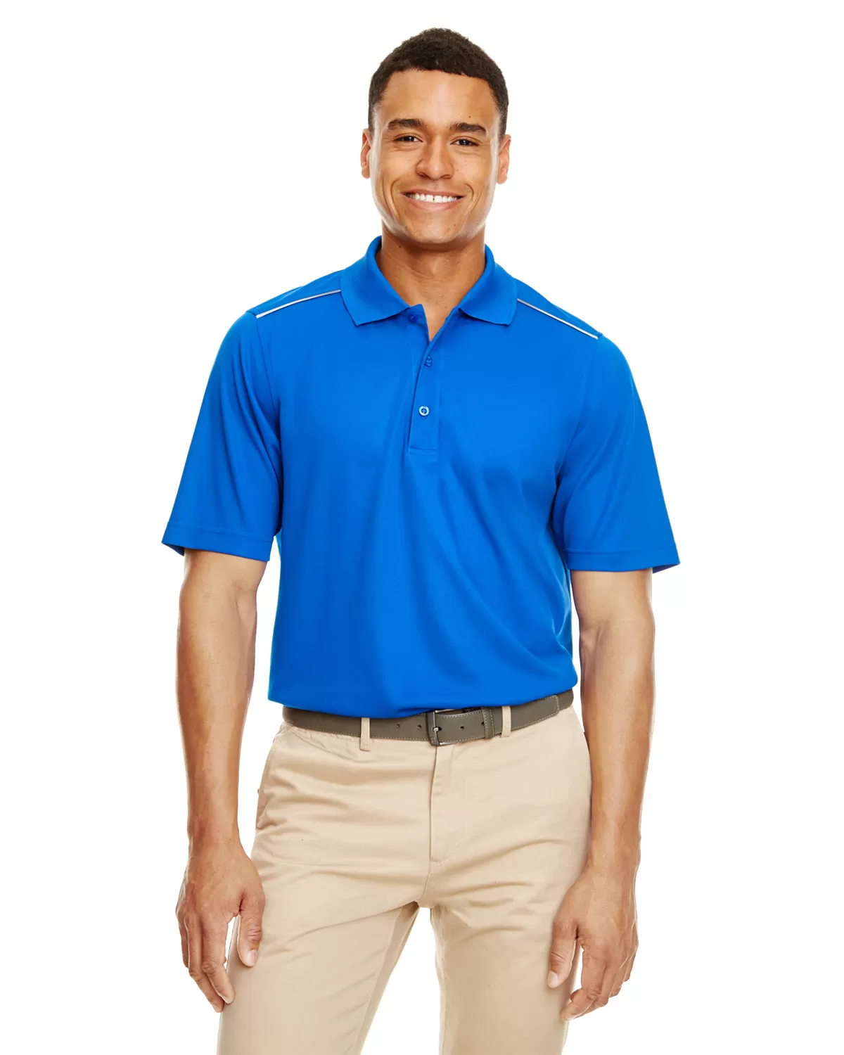 Ash City - Core 365 88181R Men's Radiant Performance Piqué Polo with Reflective Piping