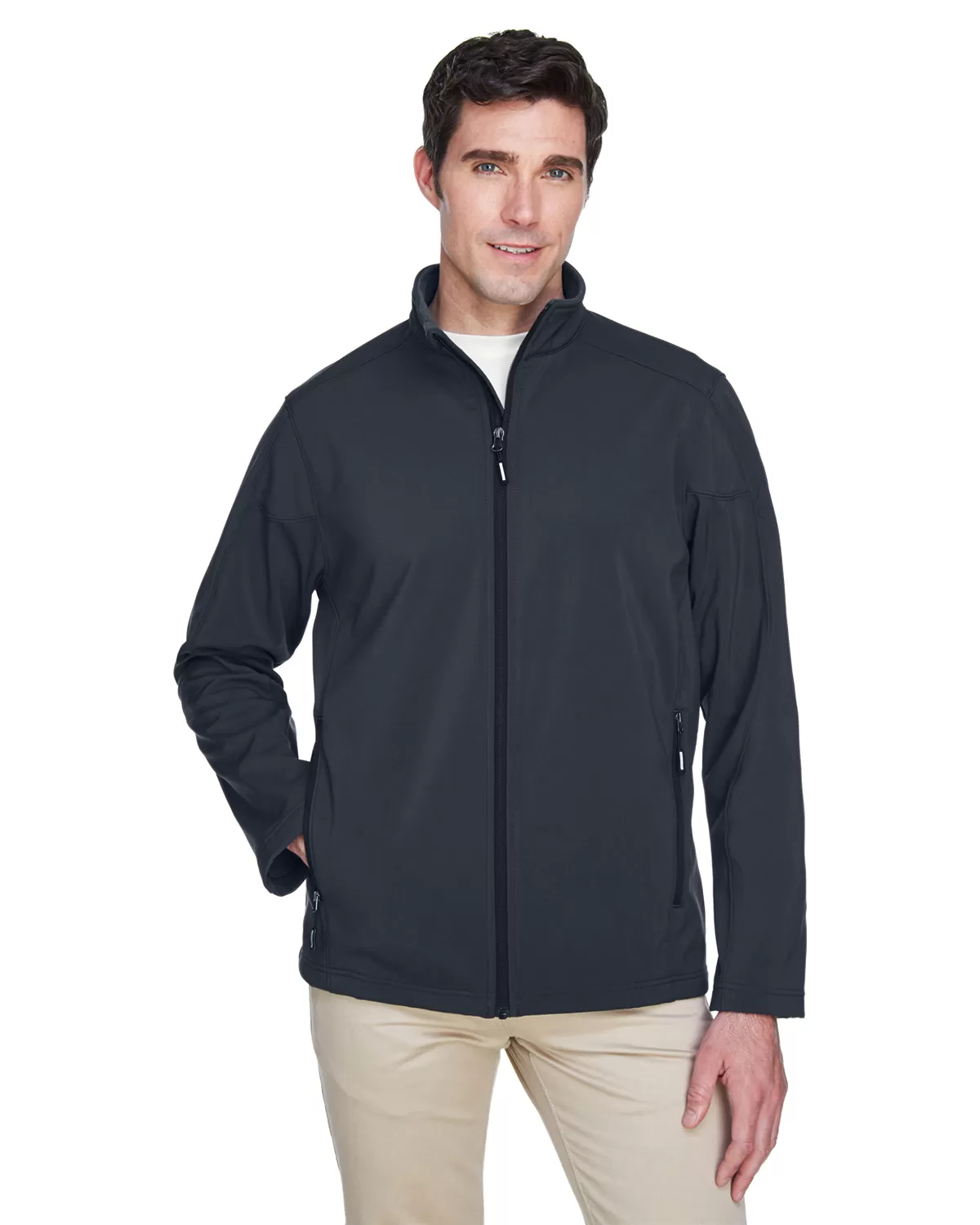 Ash City - Core 365 88184 Men's Cruise Two-Layer Fleece Bonded Soft Shell Jacket