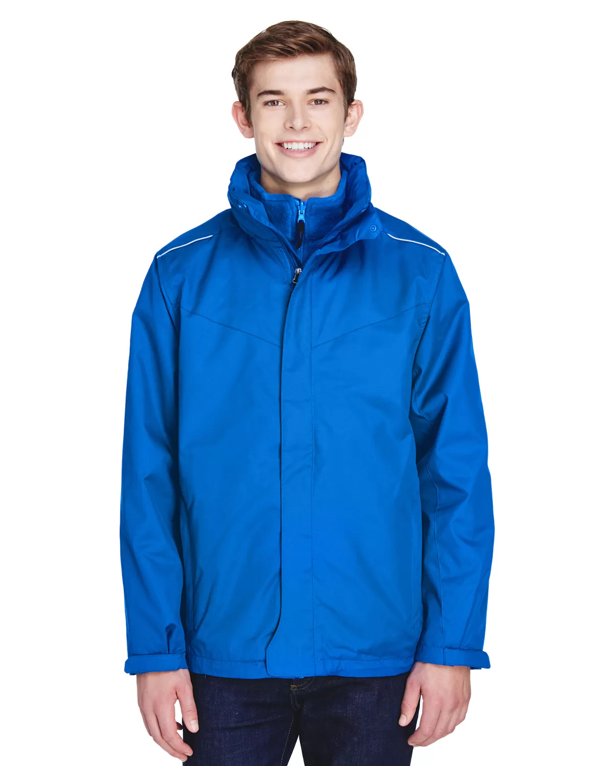 Ash City - Core 365 88205 Men's Region 3-in-1 Jacket with Fleece Liner