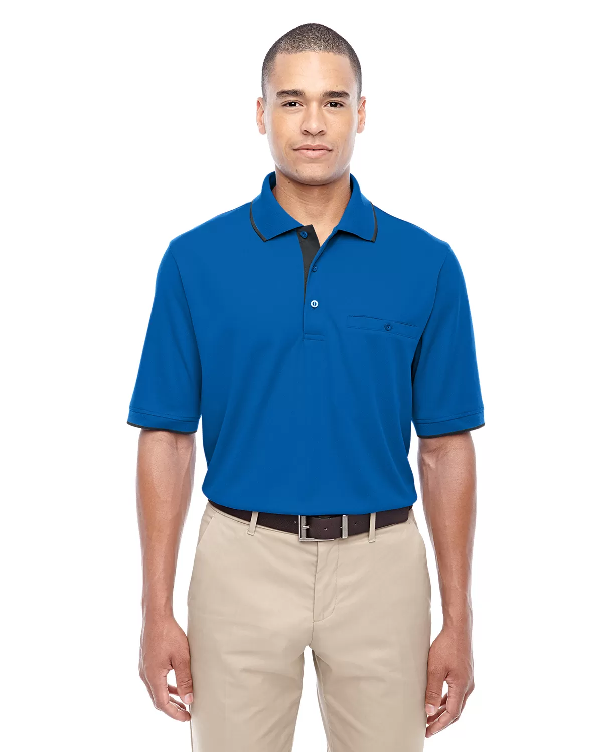 Ash City - Core 365 88222 Men's Motive Performance Piqué Polo with Tipped Collar