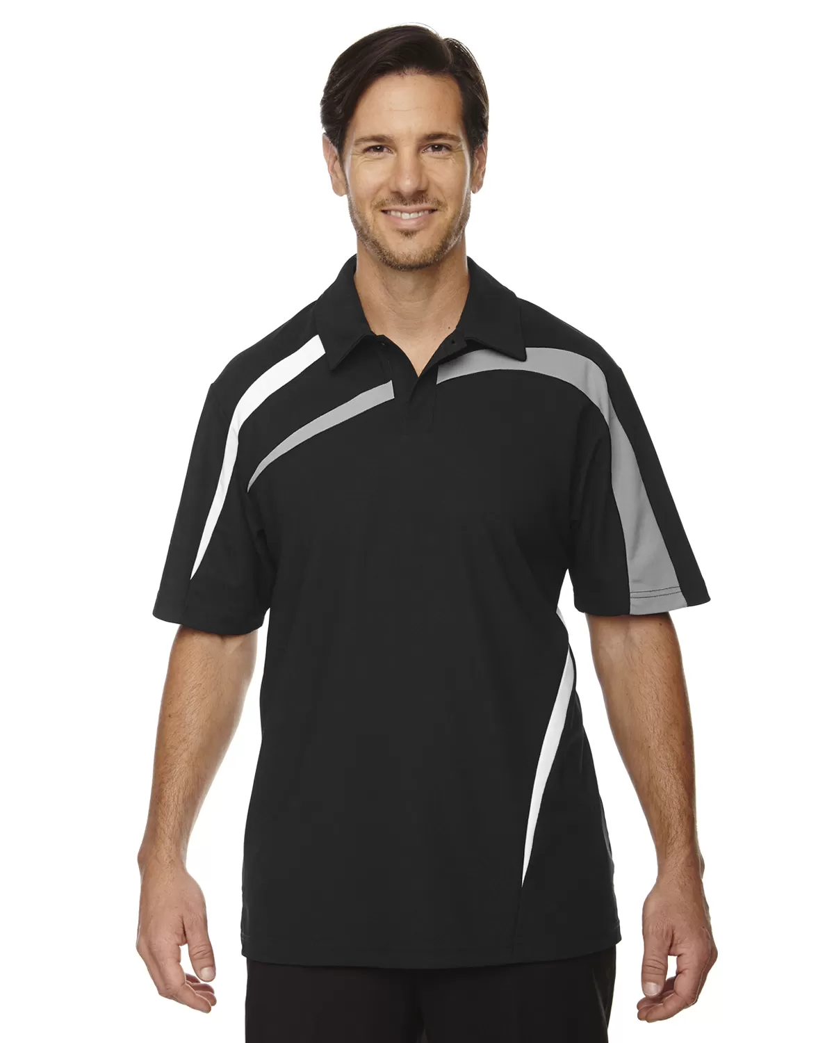 Ash City - North End 88645 Men's Impact Performance Polyester Piqué Colorblock Polo