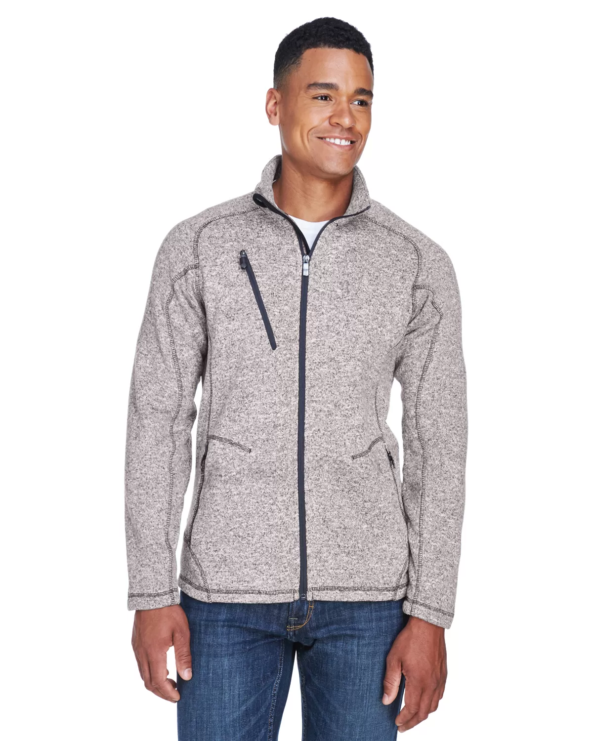 Ash City - North End 88669 Men's Peak Sweater Fleece Jacket