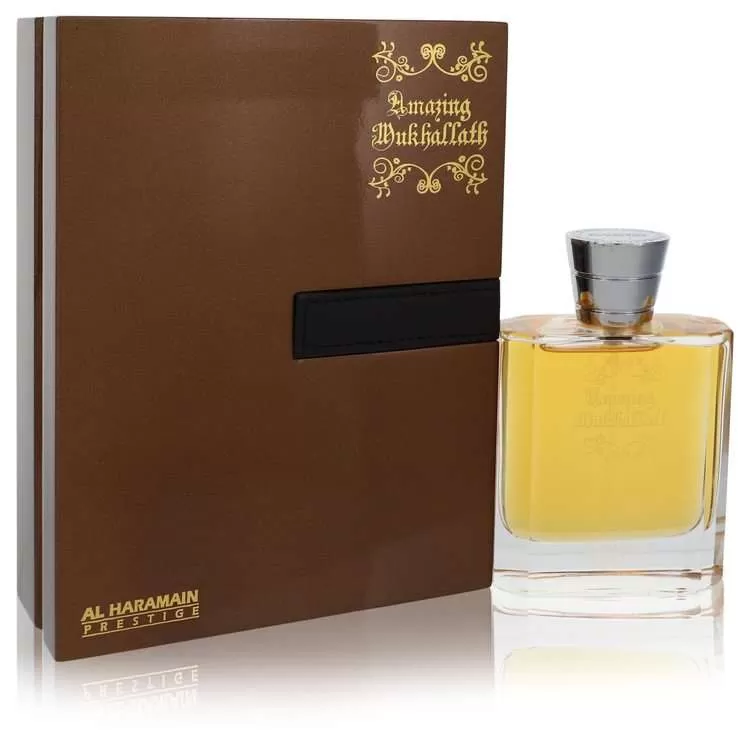 Al Haramain Amazing Mukhallath by Al Haramain Eau De Parfum Spray (Unisex) for Men