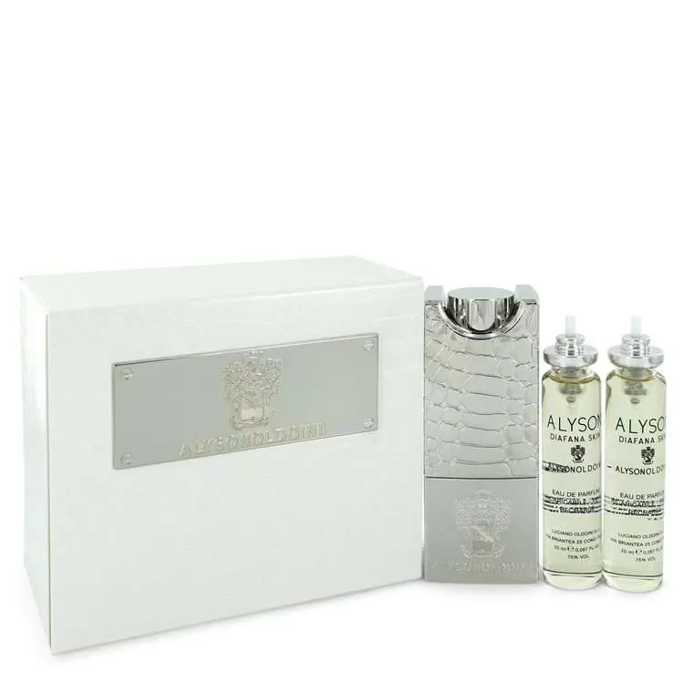 Diafana Skin by Alyson Oldoini Eau De Parfum Refillable Spray Includes 3 x 20ml Refills and Refillable Atomizer for Women