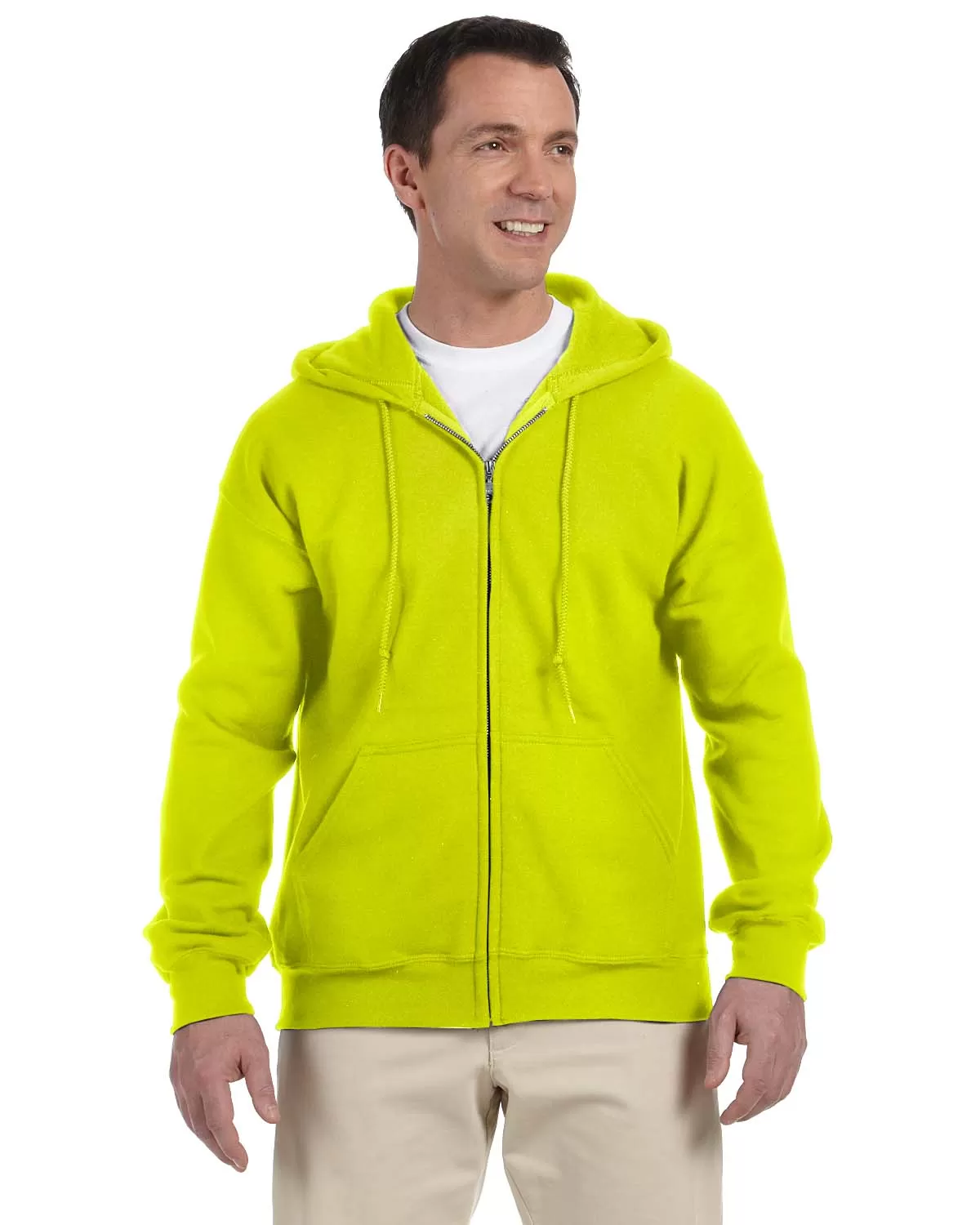 Gildan G126 Adult DryBlend? Adult 9 oz., 50/50 Full-Zip Hood