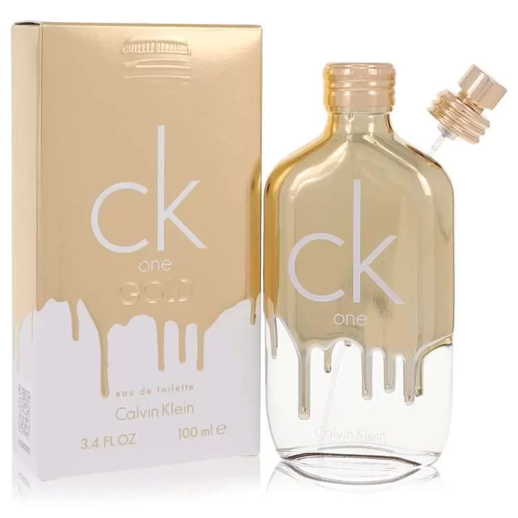 CK One Gold by Calvin Klein Eau De Toilette Spray (Unisex) for Men