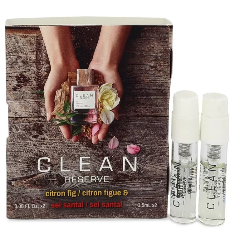 Clean Reserve Citron Fig Vial Set Includes Citron Fig and Sel Santal