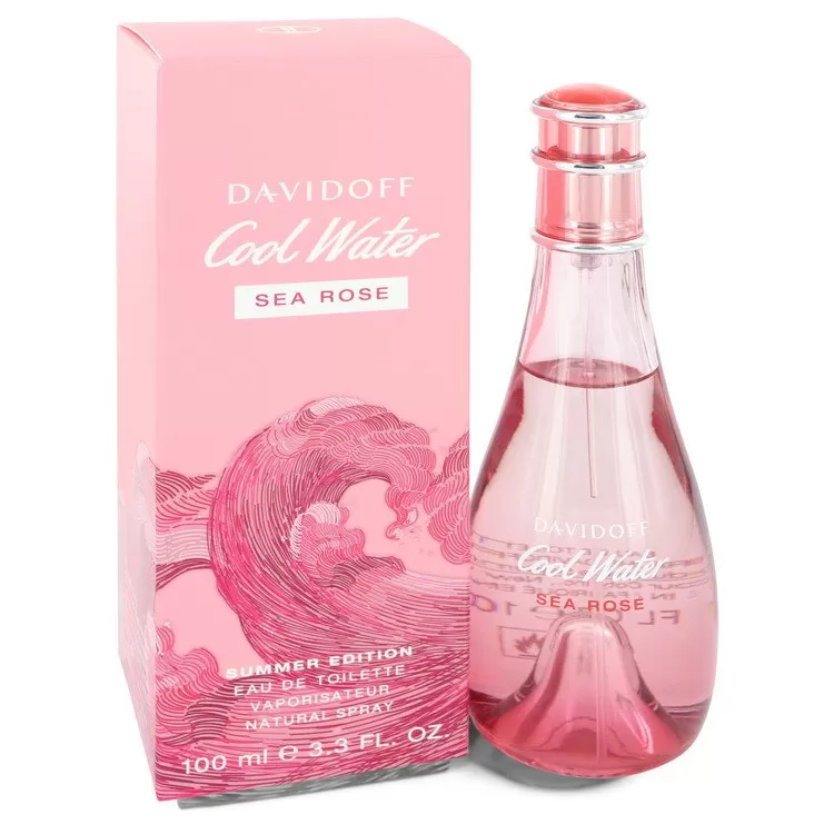 Cool Water Sea Rose Eau De Toilette Spray (2019 Summer Edition)