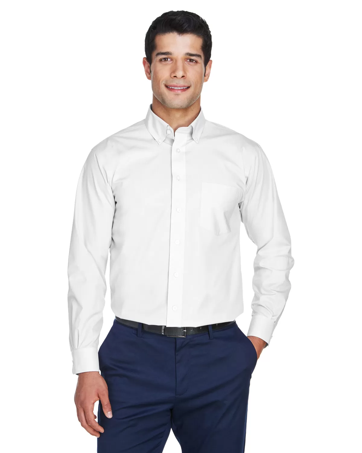 Devon & Jones D620 Men's Crown Woven Collection™ Solid Broadcloth