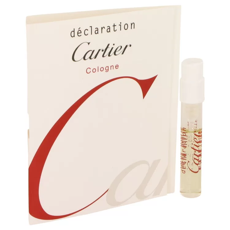 Declaration Cologne Vial (sample)
