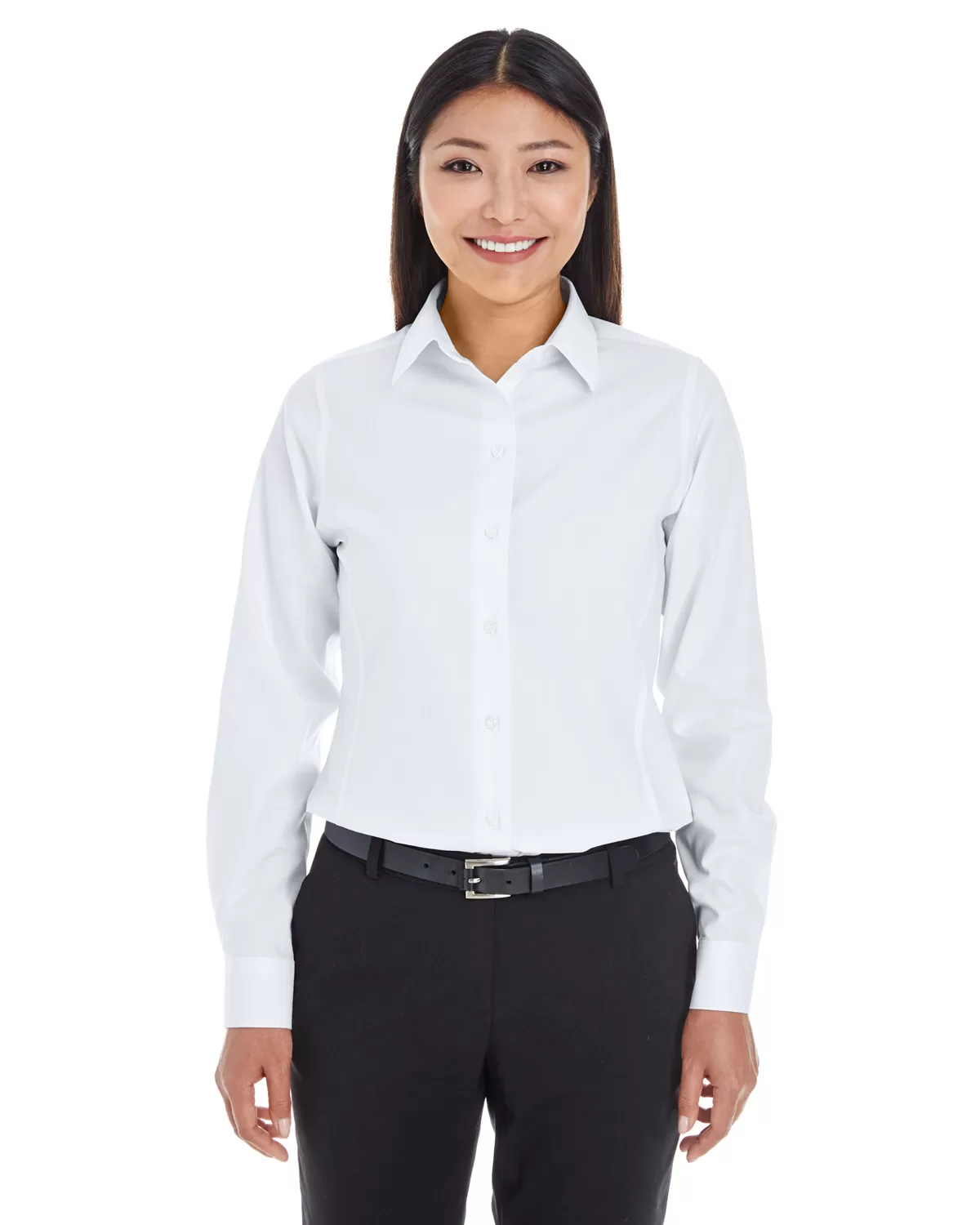 Devon & Jones DG532W Ladies' Crown Woven Collection™ Royal Dobby Shirt