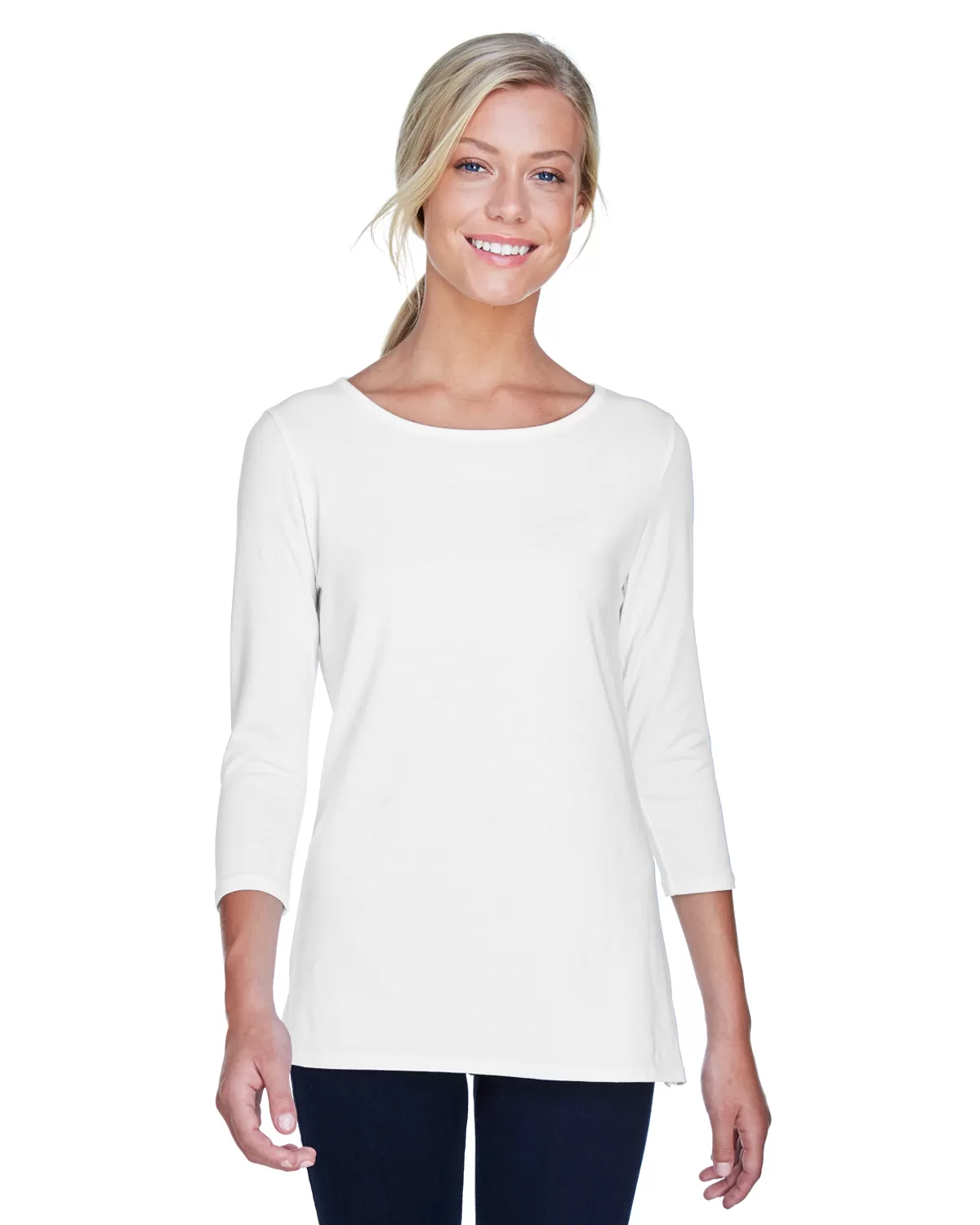 Devon & Jones DP192W Ladies' Perfect Fit™ Ballet Bracelet-Length Knit Top