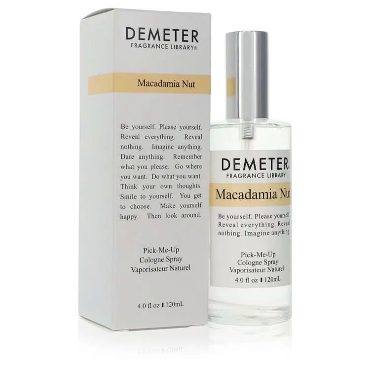 Demeter Macadamia Nut by Demeter Cologne Spray (Unisex) for Women