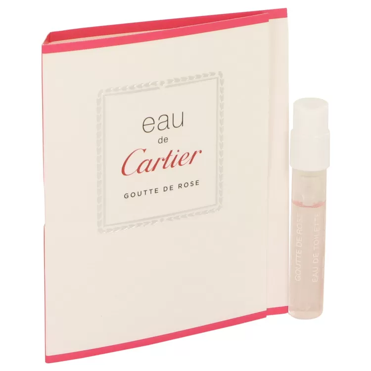 Eau De Cartier Goutte De Rose Vial (sample)