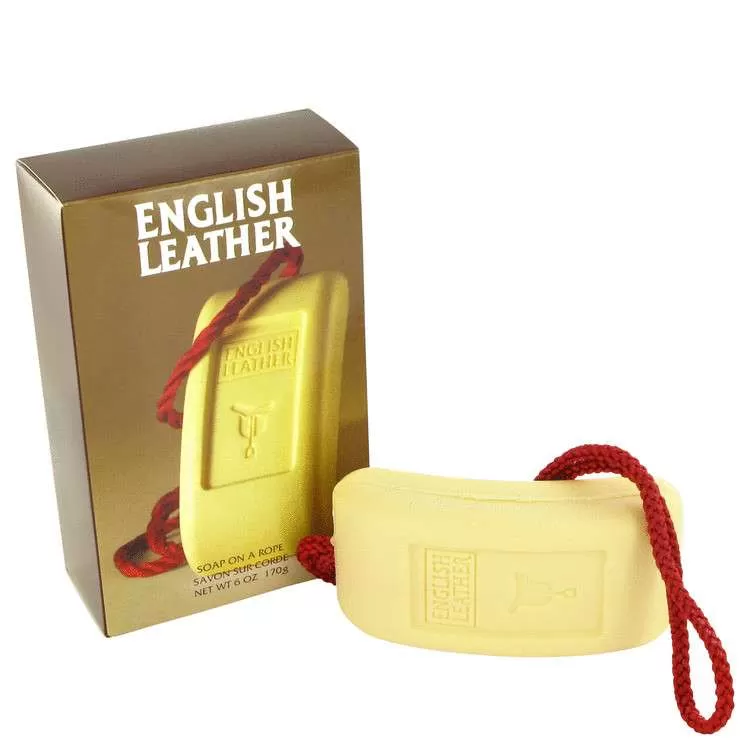 ENGLISH LEATHER by Dana Soap on a rope for Men