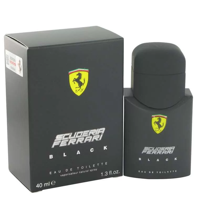 Ferrari Scuderia Black by Ferrari Eau DeToilette Spray for Men