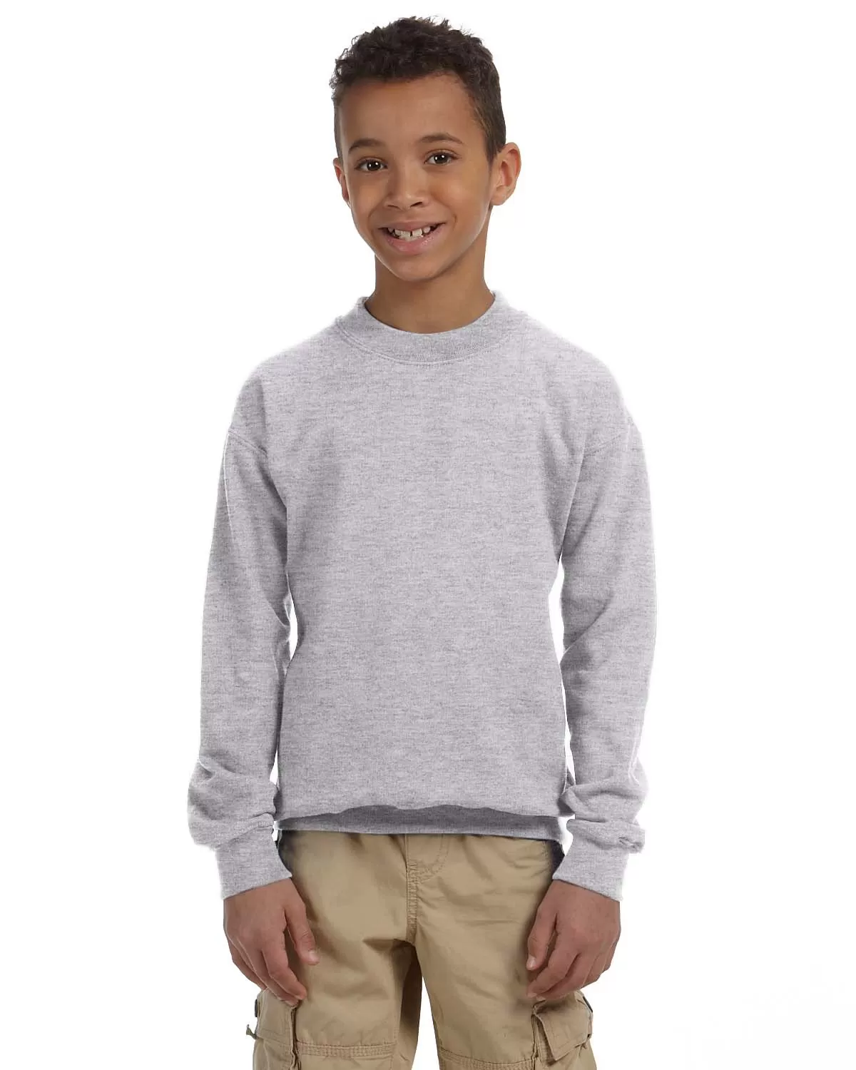 Gildan G180B Youth Heavy Blend™ 8 oz., 50/50 Fleece Crew
