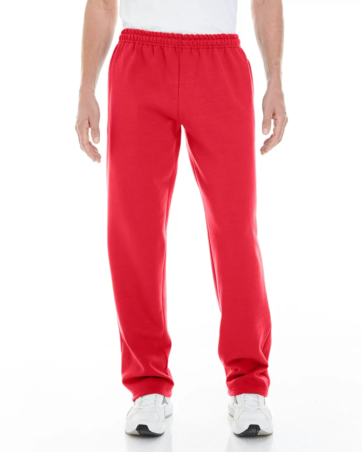 Gildan G183 Adult Heavy Blend™ Adult 8 oz. Open-Bottom Sweatpants with Pockets