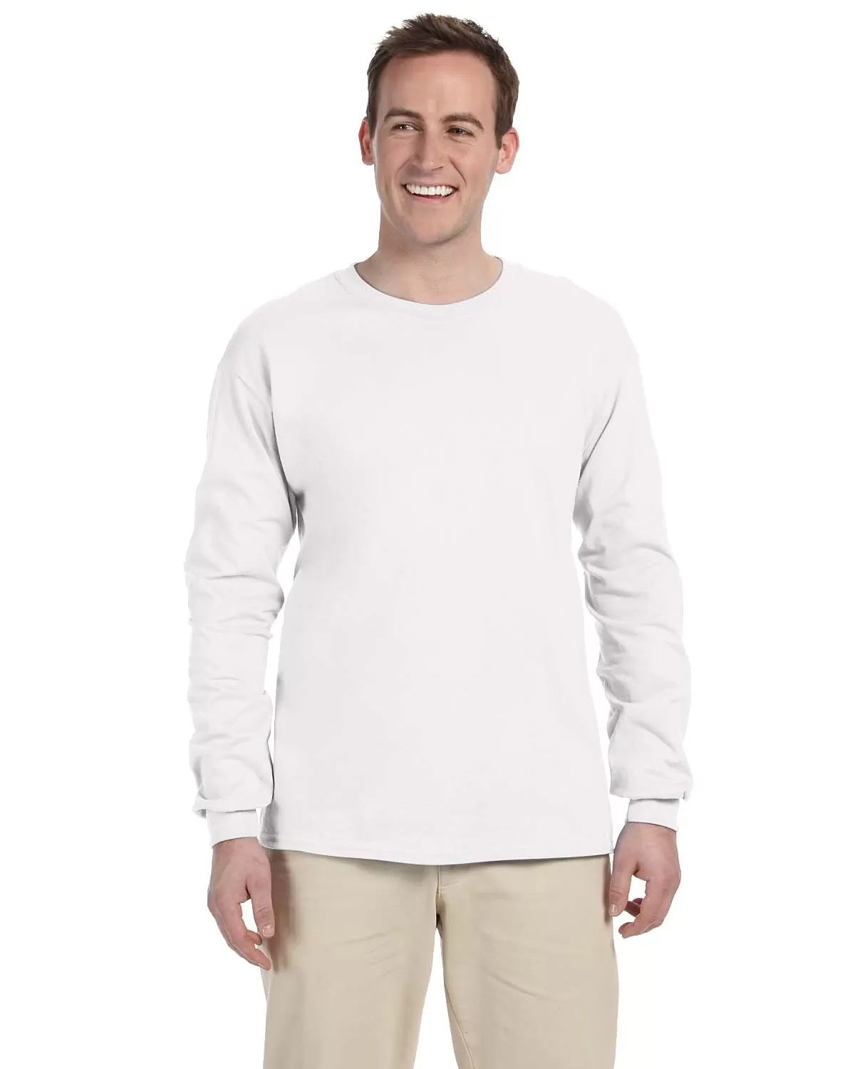 Gildan G240 Adult Ultra Cotton® 10 oz./lin. yd. Long-Sleeve T-Shirt