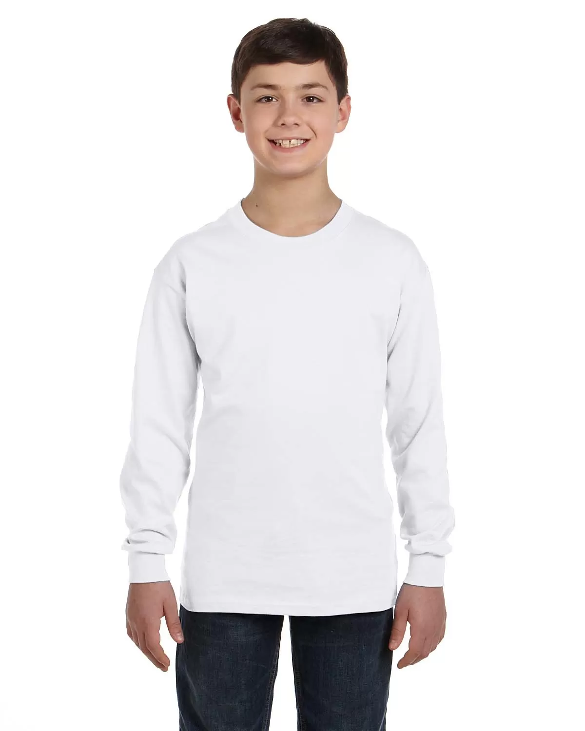 Gildan G540B Youth Heavy Cotton™ 8.8 oz./lin. yd. Long-Sleeve T-Shirt