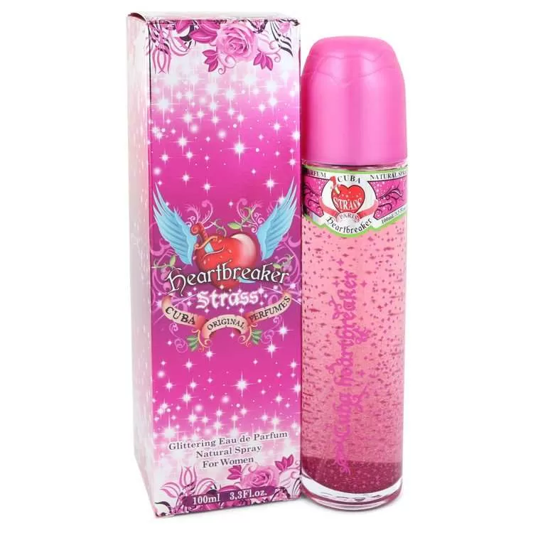 Cuba Strass Heartbreaker by Fragluxe Eau De Parfum Spray for Women