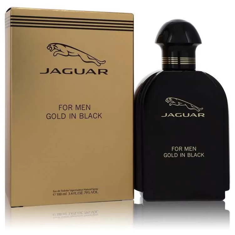 Jaguar Gold In Black by Jaguar Eau De Toilette Spray for Men