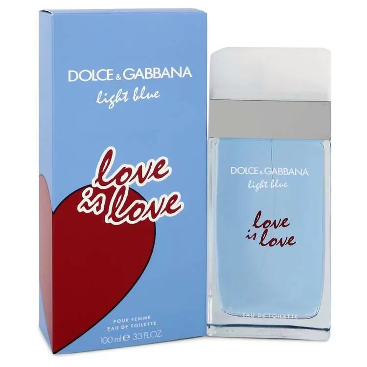 Light Blue Love Is Love by Dolce & Gabbana Eau De Toilette Spray for Women