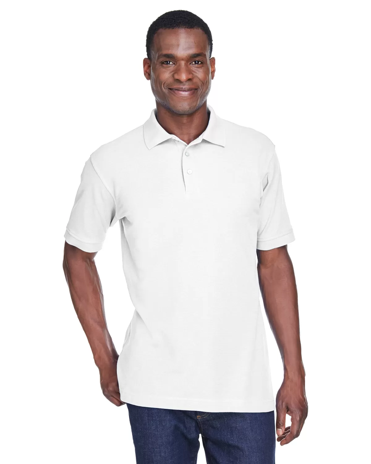 Harriton M280 Men's 5 oz. Blend-Tek™ Polo