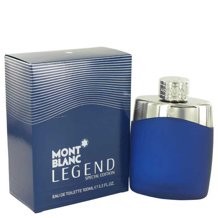 MontBlanc Legend Eau De Toilette Spray (Special Edition-Blue)