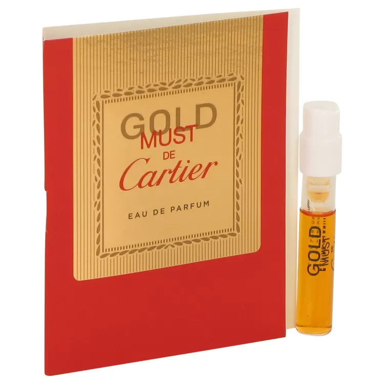Must De Cartier Gold Vial (sample)