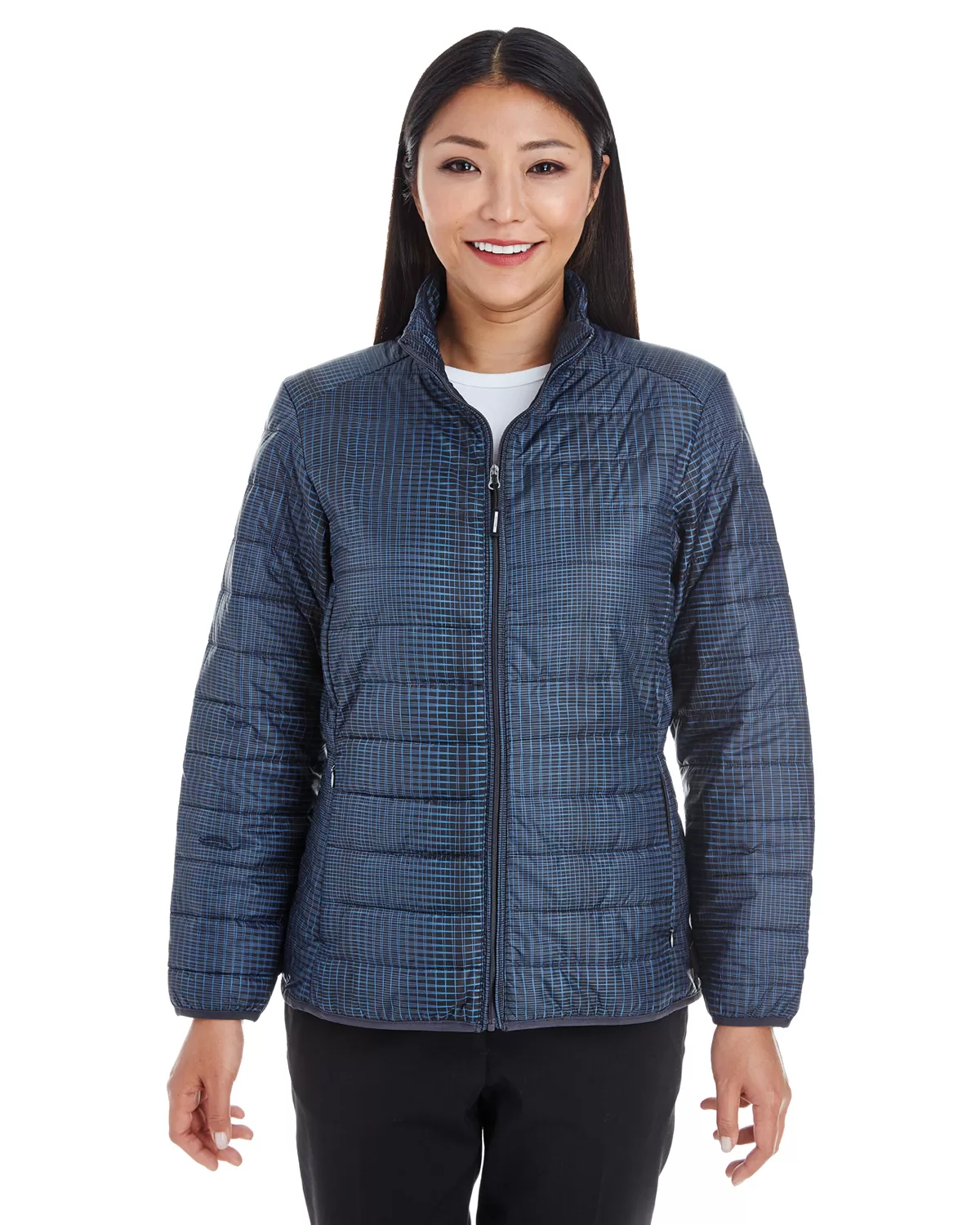 Ash City - North End NE701W Ladies' Portal Interactive Printed Packable Puffer Jacket
