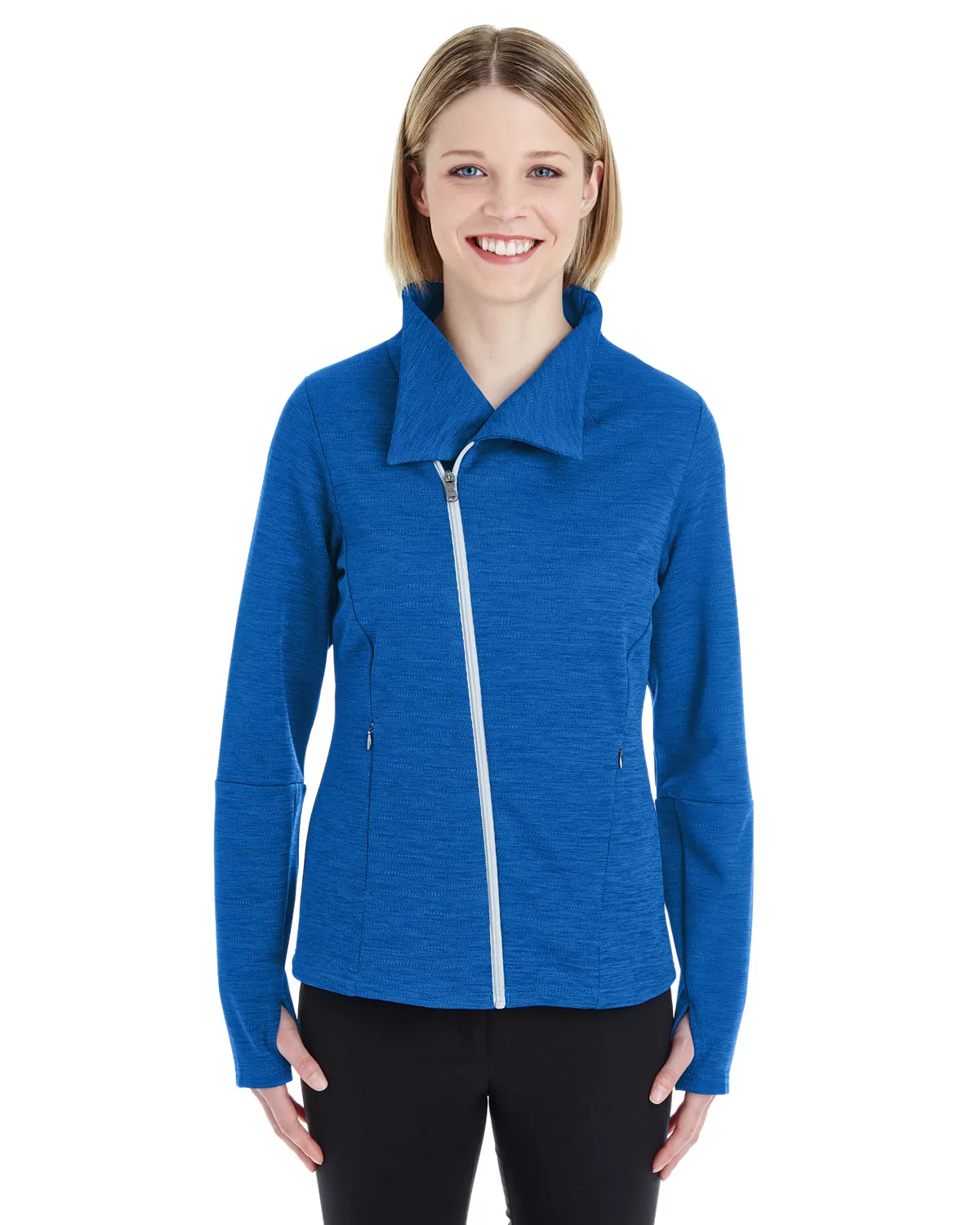 Ash City - North End NE704W Ladies' Amplify Mélange Fleece Jacket