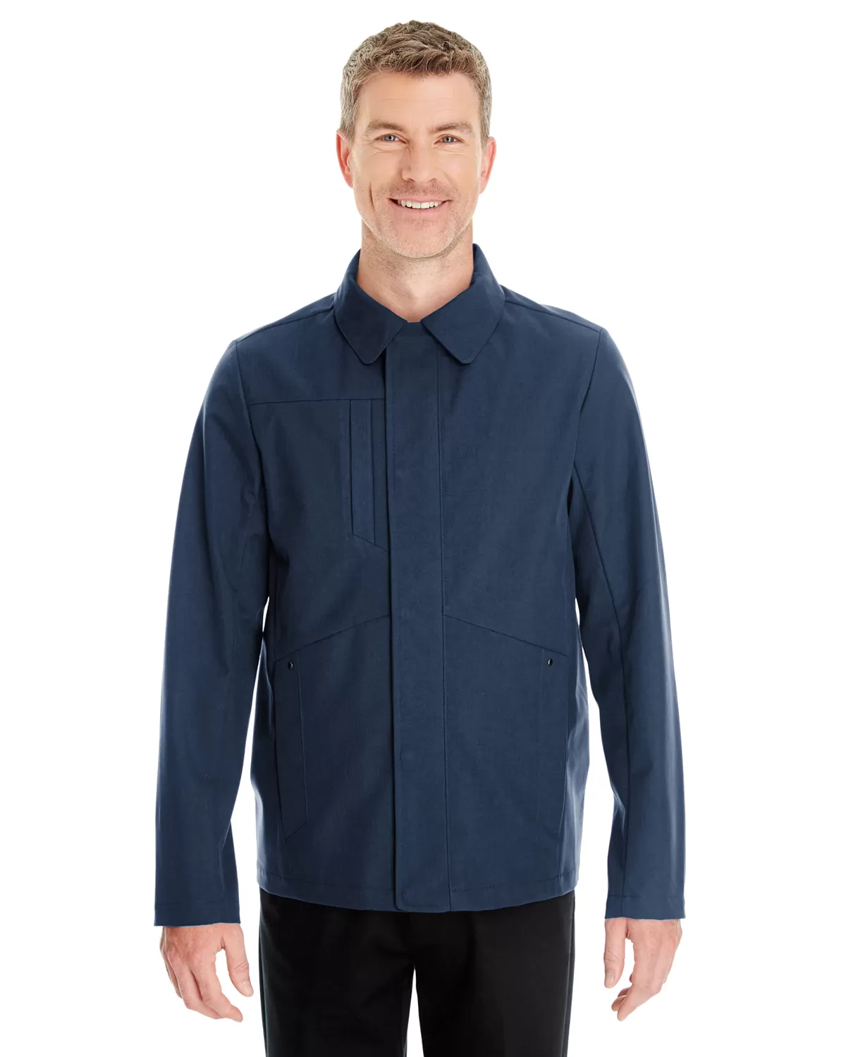 Ash City - North End NE705 Men's Edge Soft Shell Jacket with Fold-Down Collar