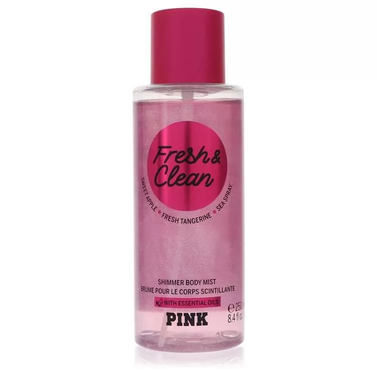 Pink Fresh And Clean by Victoria's Secret Shimmer Body Mist for Women