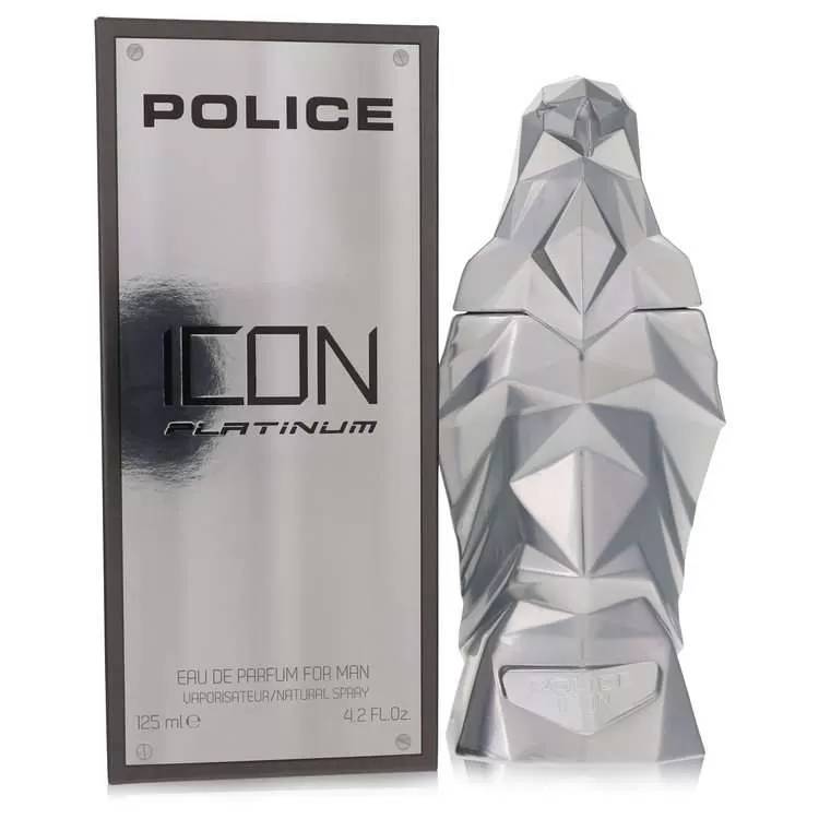 Police Icon Platinum by Police Colognes Eau De Parfum Spray for Men