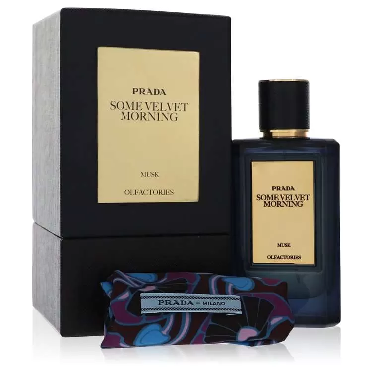 Prada Olfactories Some Velvet Morning by Prada Eau De Parfum Spray with Free Gift Pouch for Men