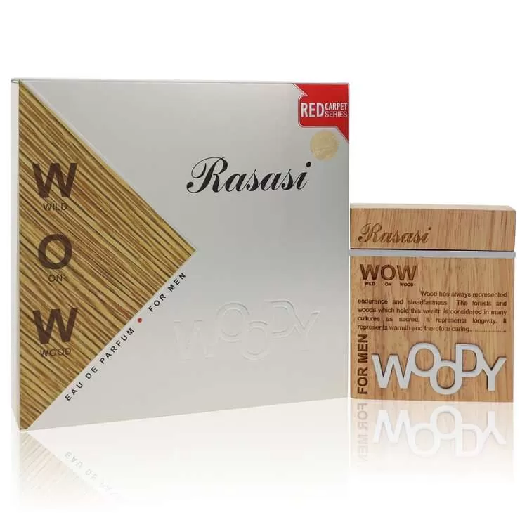 Rasasi Woody by Rasasi Eau De Parfum Spray for Men