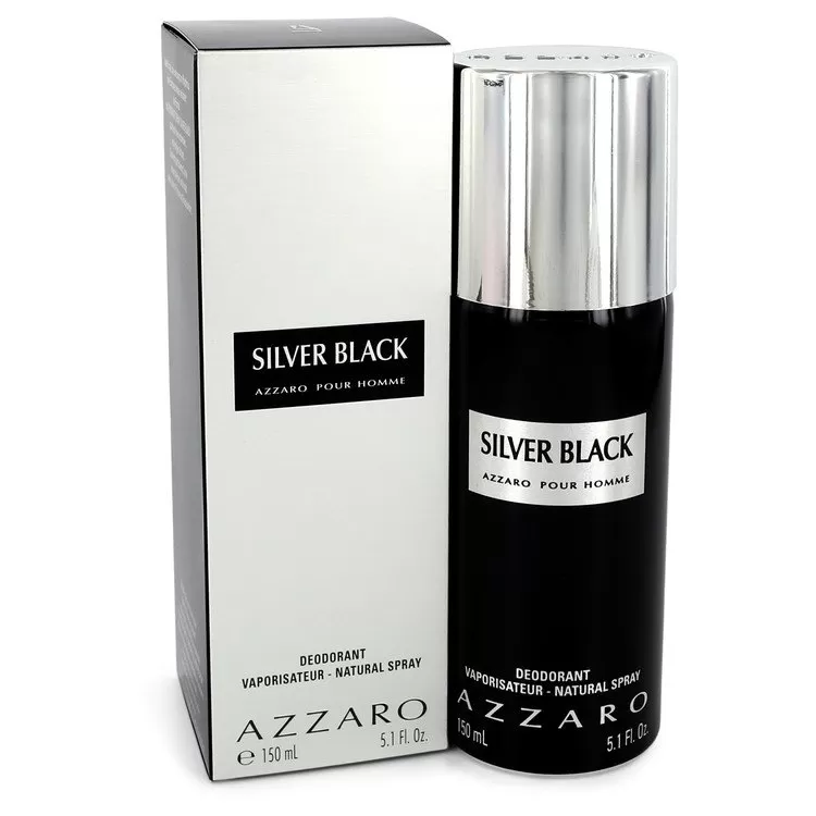Silver Black Deodorant Spray