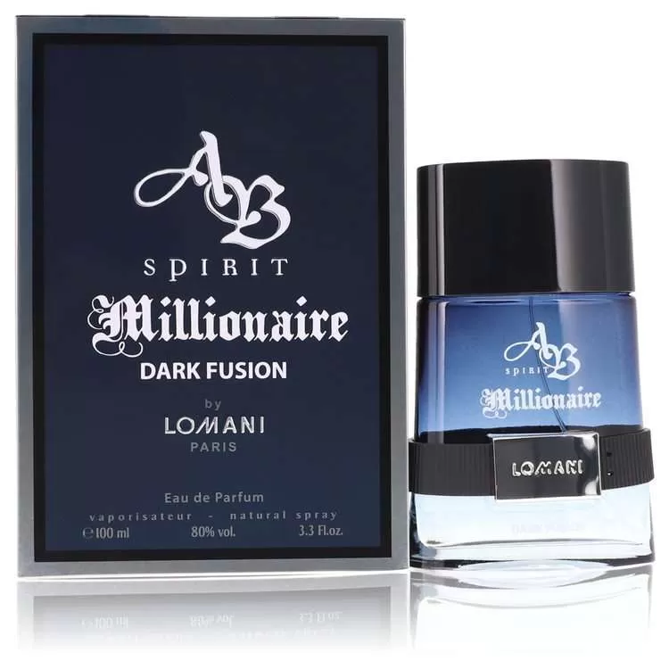 Spirit Millionaire Dark Fusion by Lomani Eau De Parfum Spray for Men