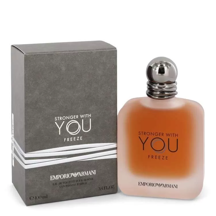 Stronger with You Freeze by Giorgio Armani Eau De Toilette Spray for Men