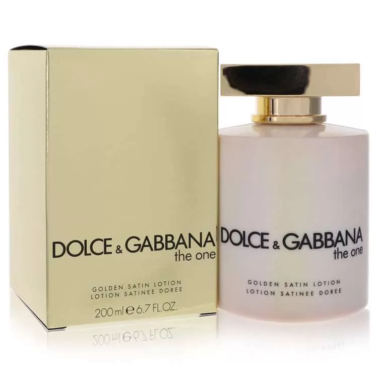 The One by Dolce & Gabbana Golden Satin Lotion for Women