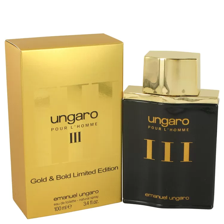 UNGARO III Eau De Toilette spray (Gold & Bold Limited Edition)